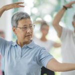 woman enjoying one of the many hobbies for seniors, tai chi