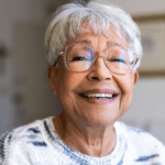 senior woman in Glencroft Center for Modern Aging Memory Care program